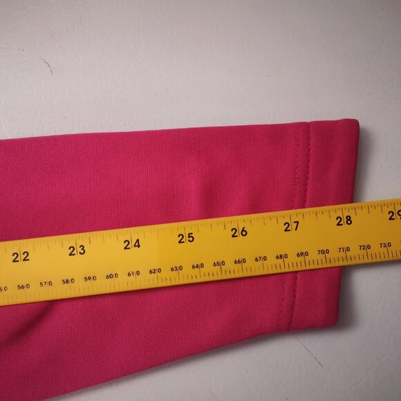 The Authentic T-shirt Company Ladies Fleece Lined Full Zip Pink Hoodie - Picture 12 of 14